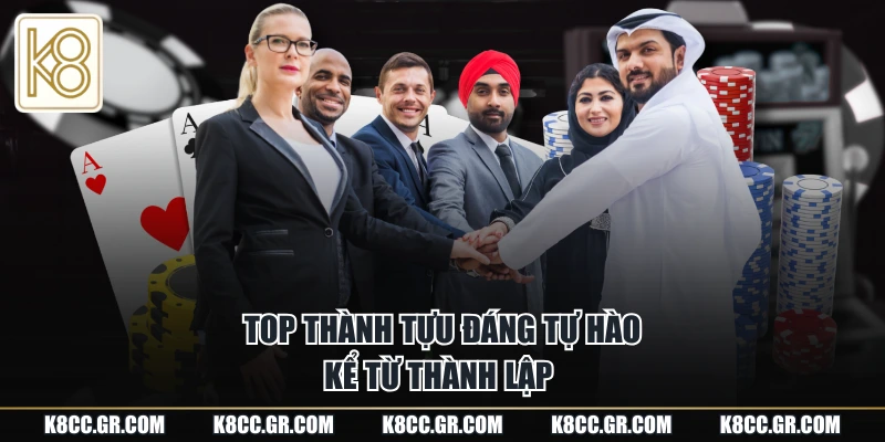 Top thành tựu đáng tự hào kể từ thành lập 